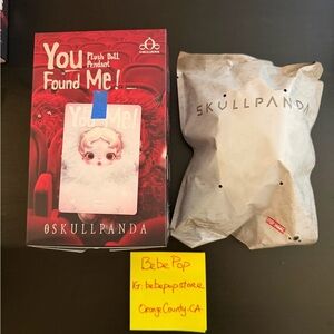 GHOSTIE - Skullpanda You Found Me! Series Plush Doll Pendant